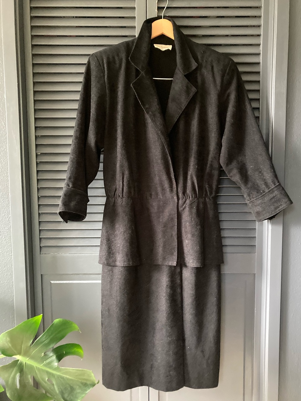Peplum dress: So 80s!